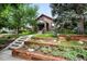 Attractive brick home with a well-kept lawn and appealing landscape design at 2232 S Ogden St, Denver, CO 80210