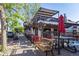 Outdoor seating and charming exteriors at Cielo Cocina at 2232 S Ogden St, Denver, CO 80210