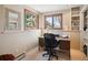 Bright home office with two large windows and view at 24172 Jerome Ct, Golden, CO 80401