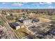 Aerial view of the school and surrounding park at 2248 S Lincoln St, Denver, CO 80210