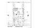 Detailed plot plan showing property lines, house dimensions, and lot layout at 4261 Ridgewalk Pt, Castle Rock, CO 80108
