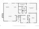 Detailed floor plan layout of the home's first floor at 15000 W 29Th Ave, Golden, CO 80401