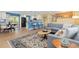 Bright and spacious living area featuring an open concept kitchen with modern finishes at 15000 W 29Th Ave, Golden, CO 80401