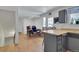View of dining area featuring breakfast nook, wooden table and chairs at 17825 E Carolina Pl, Aurora, CO 80017