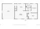 Layout of the first floor plan, including measurements of each room at 3308 E 118Th Way, Thornton, CO 80233