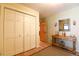 Hallway offers ample closet space and access to other rooms in the house, complemented by hardwood floors at 446 Blue River Rd, Breckenridge, CO 80424