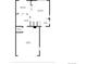 First floor plan showcasing the kitchen, living room, and dining area at 20787 E 39Th Ave, Denver, CO 80249