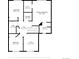 Second floor plan featuring bedrooms, bathrooms, and laundry area at 20787 E 39Th Ave, Denver, CO 80249