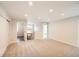 Expansive loft with neutral colors, carpet flooring, recessed lighting, and closet space at 4327 Wilson Peak Dr, Castle Rock, CO 80104