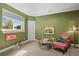 Well-lit bedroom provides a window view, charming decor, and a cozy atmosphere at 20957 Horse Bit Way, Morrison, CO 80465