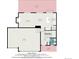 First floor plan showing layout of living room, kitchen, bath, foyer and garage at 5367 Spring Ridge Trl, Castle Rock, CO 80104