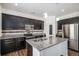 Well-lit kitchen featuring stainless steel appliances, and dark cabinetry at 5367 Spring Ridge Trl, Castle Rock, CO 80104