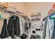 Organized walk-in closet with shelving, providing ample storage solutions at 2855 Blue Sky Cir # 3-102, Erie, CO 80516