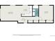Detailed floorplan showcasing the layout of the living room, kitchen, bath, foyer, and bedroom at 1144 N Ogden St # 304, Denver, CO 80218