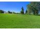 Extensive park with manicured lawn and mature trees under a clear blue sky at 1144 N Ogden St # 304, Denver, CO 80218