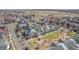Neighborhood aerial view highlighting green spaces, tree-lined streets, and community feel at 11687 Newton St, Westminster, CO 80031
