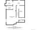Detailed floor plan displaying the recreation room, storage, and room dimensions at 5643 S Fulton Way, Greenwood Village, CO 80111