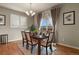 Well-lit dining room features stylish decor, inviting ambiance, and comfortable seating at 4205 E Iliff Ave # 5, Denver, CO 80222
