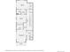 Detailed floorplan showcasing bedrooms, bathrooms, and balcony layout, providing a comprehensive view of the living space at 2466 S Cherokee St, Denver, CO 80223
