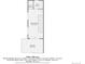 Upper-level floorplan featuring sitting room and balcony layout, providing a comprehensive view of the floor at 2466 S Cherokee St, Denver, CO 80223