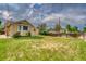 Exterior shot of a well-maintained yard with healthy green grass and a wooden fence at 3100 S Corona St, Englewood, CO 80113