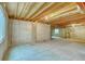 Spacious unfinished basement with concrete floor and walls ready for customization and finishing at 3100 S Corona St, Englewood, CO 80113