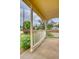 View from the porch overlooking the yard and street at 3100 S Corona St, Englewood, CO 80113