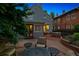 Inviting backyard featuring a spacious brick patio perfect for entertaining and relaxing at 428 N Humboldt St, Denver, CO 80218