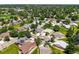 Aerial view showcasing the neighborhood's layout and lush greenery at 9236 Vrain Ct, Westminster, CO 80031