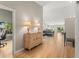 Welcoming entryway leading to a spacious living area with hardwood floors and a view of the backyard at 9236 Vrain Ct, Westminster, CO 80031
