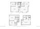 Layout of the first floor, second floor, and basement at 4314 Nepal St, Denver, CO 80249