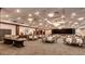 Spacious event space with elegant decor, tables, and buffet, ideal for special occasions at 7912 S Buchanan Way, Aurora, CO 80016