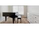 Bright bedroom with a piano, carpeted flooring, and lots of natural light at 19047 Randolph Pl, Denver, CO 80249