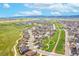 Scenic aerial view of the neighborhood with paths and greenbelts at 8480 Arriba Dr, Littleton, CO 80125