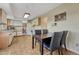 Functional kitchen seamlessly connecting to the dining area, promoting easy interaction and meal service at 43793 Buckskin Rd, Parker, CO 80138