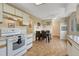 Spacious kitchen and dining area, ideal for Gathering gatherings and meal preparation at 43793 Buckskin Rd, Parker, CO 80138