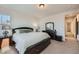 Comfortable main bedroom with a king-size bed and plenty of storage at 5044 Basalt Ridge Cir, Castle Rock, CO 80108