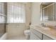Cozy bathroom featuring tiled floors, a shower and tub combination at 1346 Steele St, Denver, CO 80206