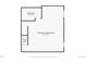 Basement floor plan featuring an unfinished basement and a bathroom at 13158 W 62Nd Dr, Arvada, CO 80004