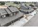 Expansive aerial view of the property showcasing its desirable location in a well-maintained community at 11524 Dewey St, Parker, CO 80138