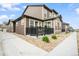 Charming two-story home with a cozy front porch and low maintenance rock landscaping at 11524 Dewey St, Parker, CO 80138