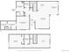Detailed floor plan illustrating the home's layout, including dimensions of bedrooms, bathrooms, and living areas at 11524 Dewey St, Parker, CO 80138