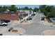 Lively street view showcasing local businesses, parking and pedestrian-friendly sidewalks at 5425 County Road 32 # 27, Mead, CO 80504