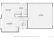 Detailed floor plan showing the kitchen, dining area, living room, foyer, and garage layout at 10440 W 83Rd Ave, Arvada, CO 80005
