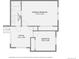 Detailed floor plan showcasing the primary bedroom, second bedroom, bathroom, and office layout at 10440 W 83Rd Ave, Arvada, CO 80005