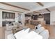 Inviting open-concept living space with comfortable seating and views of the kitchen and dining area at 352 S High St, Denver, CO 80209