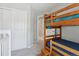 Bedroom showcasing a bunk bed at 16581 Buckthorn Ln, Parker, CO 80134