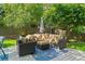 Inviting backyard with comfortable seating, perfect for outdoor entertaining and relaxation at 20922 E Crestline Cir, Centennial, CO 80015