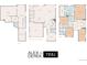Complete floor plans for the basement, first floor, and second story layout of the home at 1715 Pioneer Cir, Lafayette, CO 80026