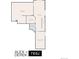Floor plan of the basement featuring a theatre room, flex space, storage, and unfinished storage at 1715 Pioneer Cir, Lafayette, CO 80026